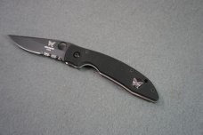 + RARE BENCHMADE 812 SBT MINI AFCK ATS-34 COMBO BLADE FOLDING KNIFE IOB! +