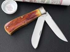 Great Eastern Cutlery GEC 235220 Anitique Autumn Natural Bone Knife NIT