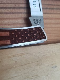 Earth Day Special!! Case XX - Pilot Test Run - American Flag - Woodchuck Executive - Drop Point