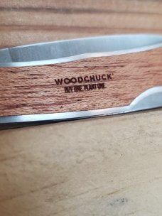 Earth Day Special!! Case XX - Pilot Test Run - American Flag - Woodchuck Executive - Drop Point