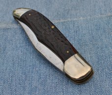 Case XX 6265SAB 2 Blade Folding Hunter 1940-65 Used Loud Snap No Woble 5 1/2" Closed No Damage