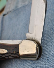 Case XX 6265SAB 2 Blade Folding Hunter 1940-65 Used Loud Snap No Woble 5 1/2" Closed No Damage