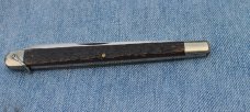 E.Bruckmann Ohligs Solingen 5" Closed Jigged Bone 2 Blade Mint Mirror Polish Bail Brass Liners