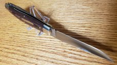 Great Eastern Cutlery 818222 Red Onion Micarta Knife New/Mint With Tube, Button & Waxed Paper. 