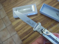 Hubertus Knife Shellpuller Patronenzieher Large Size 11 White Bone UNUSED NIB.