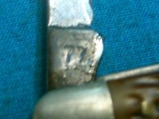 VINTAGE CAMILLUS NEW YORK USA 77 SMALL 3 BLADE STOCKMAN FOLDING POCKET KNIFE KNIVES OLD