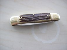 Vintage Hubertus Knife West German Large Size 11 Stag/Antler UNUSED