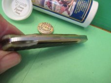 Great Eastern Northfield Gren Bone Bullet Shield Lock Back Model # 721123LB