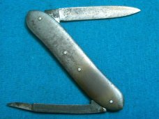 VINTAGE H BOKER CO'S CUTLERY GERMANY TREE BRAND LOBSTER PEN FOLDING POCKET PEN JACK KNIFE KNIVES OLD