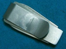 CAMILLUS SANTA FE STONEWORKS MONEY CLIP PEARL BLACK GOLD STONE FOLDING POCKET KNIFE KNIVES OLD