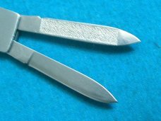 CAMILLUS SANTA FE STONEWORKS MONEY CLIP PEARL BLACK GOLD STONE FOLDING POCKET KNIFE KNIVES OLD