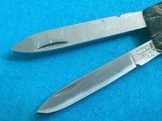 CAMILLUS SANTA FE STONEWORKS MONEY CLIP PEARL BLACK GOLD STONE FOLDING POCKET KNIFE KNIVES OLD