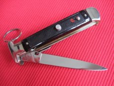 Vintage French Cartailler-Deluc 5 Blade Ring Pull Stiletto Knife - New in Box.