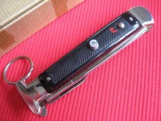 Vintage French Cartailler-Deluc 5 Blade Ring Pull Stiletto Knife - New in Box.