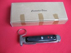 Vintage French Cartailler-Deluc 5 Blade Ring Pull Stiletto Knife - New in Box.