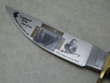 Marbles USA Stag Landmark Series Hoover Dam Fixed Blade Sheath Knife in Box c.2008