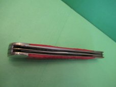 Case XX 1889 to 1989 Centennial Large Red Bone Banana Trapper Pattern # R6251 SS