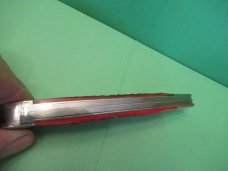 Case XX 1889 to 1989 Centennial Large Red Bone Banana Trapper Pattern # R6251 SS