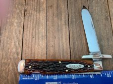 Robeson by Queen Swing Guard Amber Worm Groove Jigged Bone 1 of 200