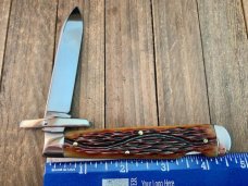 Robeson by Queen Swing Guard Amber Worm Groove Jigged Bone 1 of 200