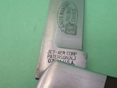 Jet -Aer Corp. Wood Handle Folding Hunter 