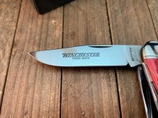 Winchester 5 Blade Sowbelly Stockman Red Jigged Bone 5949 1998