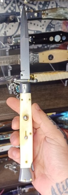 FRANK BELTRAME 11INCH SWINGUARD WITH WHITE BONE 