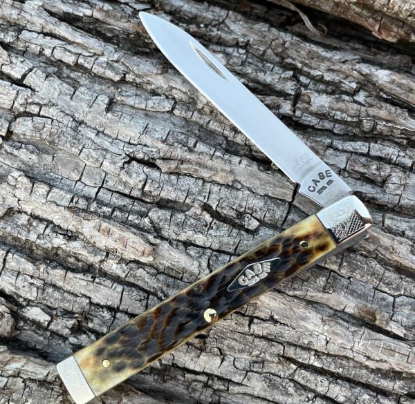 CASE XX ** ENCYCLOPEDIA SET ANTIQUE GREEN DOCTORS KNIFE
