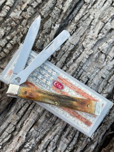 CASE XX ** ENCYCLOPEDIA SET STAG DOCTORS KNIFE