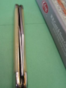 Case XX 2001 Yellow Handle Pen Pattern # 32087 SS