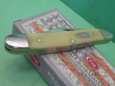 Case XX 2001 Yellow Handle Pen Pattern # 32087 SS