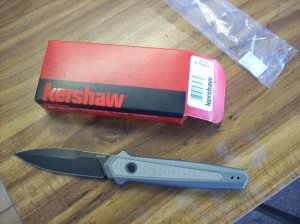 New Kershaw Launch 15 Magna Cut Automatic 7950GRY Brand New in the Box