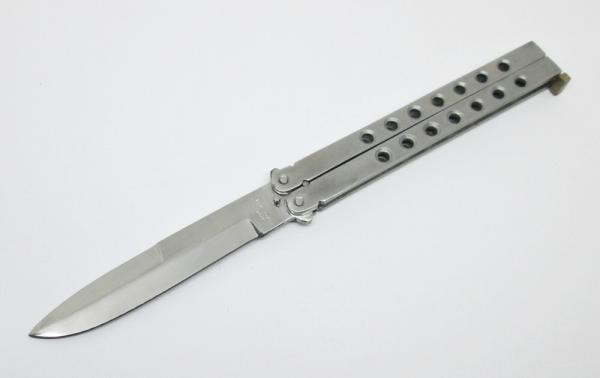 Vintage Stainless Steel Butterfly / Balisong Folding Knife - Pakistan Vintage Stainless Steel Butterfly / Balisong Folding Knife - Pakistan