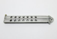Vintage Stainless Steel Butterfly / Balisong Folding Knife - Pakistan