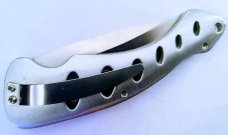VINTAGE  AUTO RELEASE SWITCHBLADE KNIFE 7.5" TOTAL 4.5" ALLOY HANDLE 3" BLADE