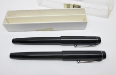 Vintage BIG RED Pen Set - One with a Hidden Triangular Spike Dagger - USA