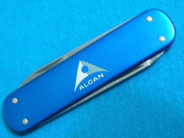 BLUE ALOX ALCAN 74MM CAVALIER VICTORINOX SWISS ARMY SAK FOLDING POCKET CAMP KNIFE KNIVES AD BLUE ALOX ALCAN 74MM CAVALIER VICTORINOX SWISS ARMY SAK FOLDING POCKET CAMP KNIFE KNIVES AD