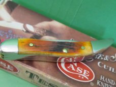 Case XX 2008 Tiny Texas Toothpick Autumn Barnwood Bone Pattern #620096 SS