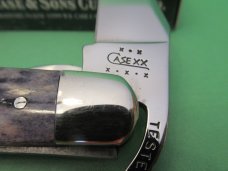 Case XX 2002 Purple Bone RussLock Pattern # 61953L SS