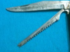 VINTAGE COLONIAL PROV USA TRAPPER FOLDING POCKET TOOTHPICK TICKLER KNIFE KNIVES OLD