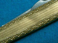 VINTAGE STAINLESS EQUAL END POCKET WATCH FOB PEN JACK FOLDING POCKET KNIFE KNIVES OLD
