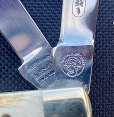 Buffalo & Buck Creek  Genuine Stag Doctors Knife Made In Germany Buf-875 DS