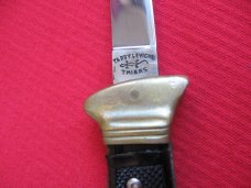 Rare Vintage French TARRY LEVIGNE THIERS FRANCE OTF Switchblade Knife  