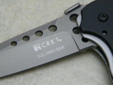 Columbia River Knife & Tool CRKT VAN HOY YEA-GO Assisted Open Linerlock Knife - Dull Demo Edge