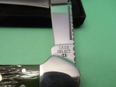 Case XX Select 2011 Moss Green Copperlock Pattern # 61549L SS