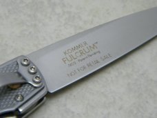 Columbia River Knife & Tool CRKT Kommer Fulcrum Linerlock Knife - Dull Demo Edge