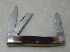 Schrade USA 89OT Delrin Old Timer Blazer Stockman Knife c.1990's