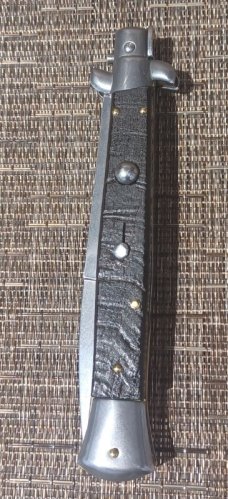 MINT CONDITION FRANK BELTRAME 11INCH SWIVEL BOLSTER WITH RAMS HORN 
