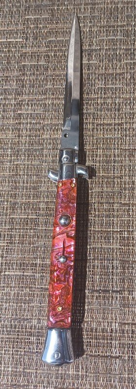 AIK CUSTOM SWIVEL BOLSTER RED ABALONE