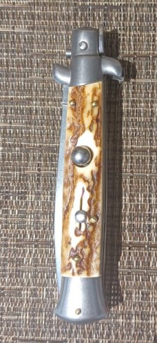 MINT FRANK BELTRAME SWIVEL BOLSTER WITH STAGG HORN 4MM